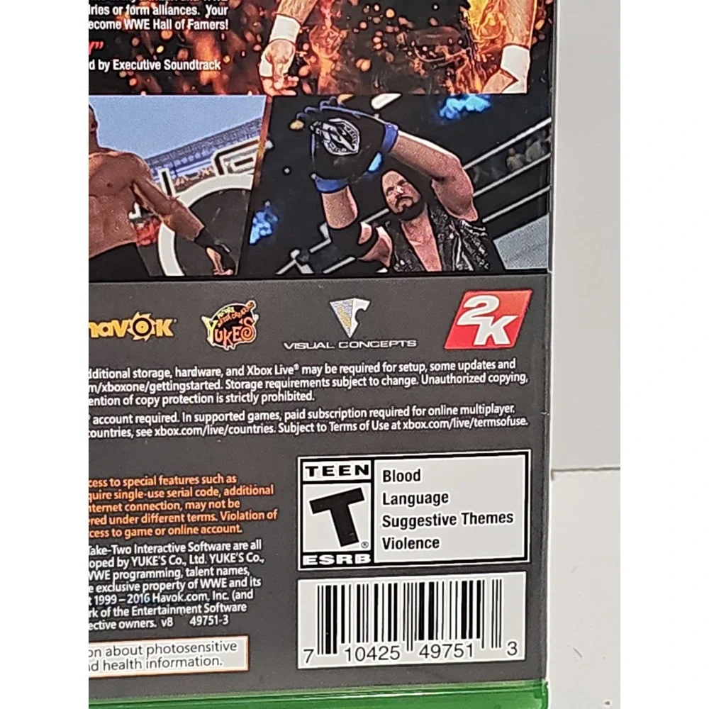 WWE 2K17 For Xbox One - Microsoft Xbox One